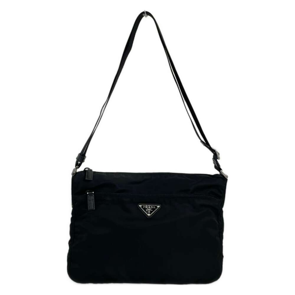 Prada Shoulder Bag Nylon Leather